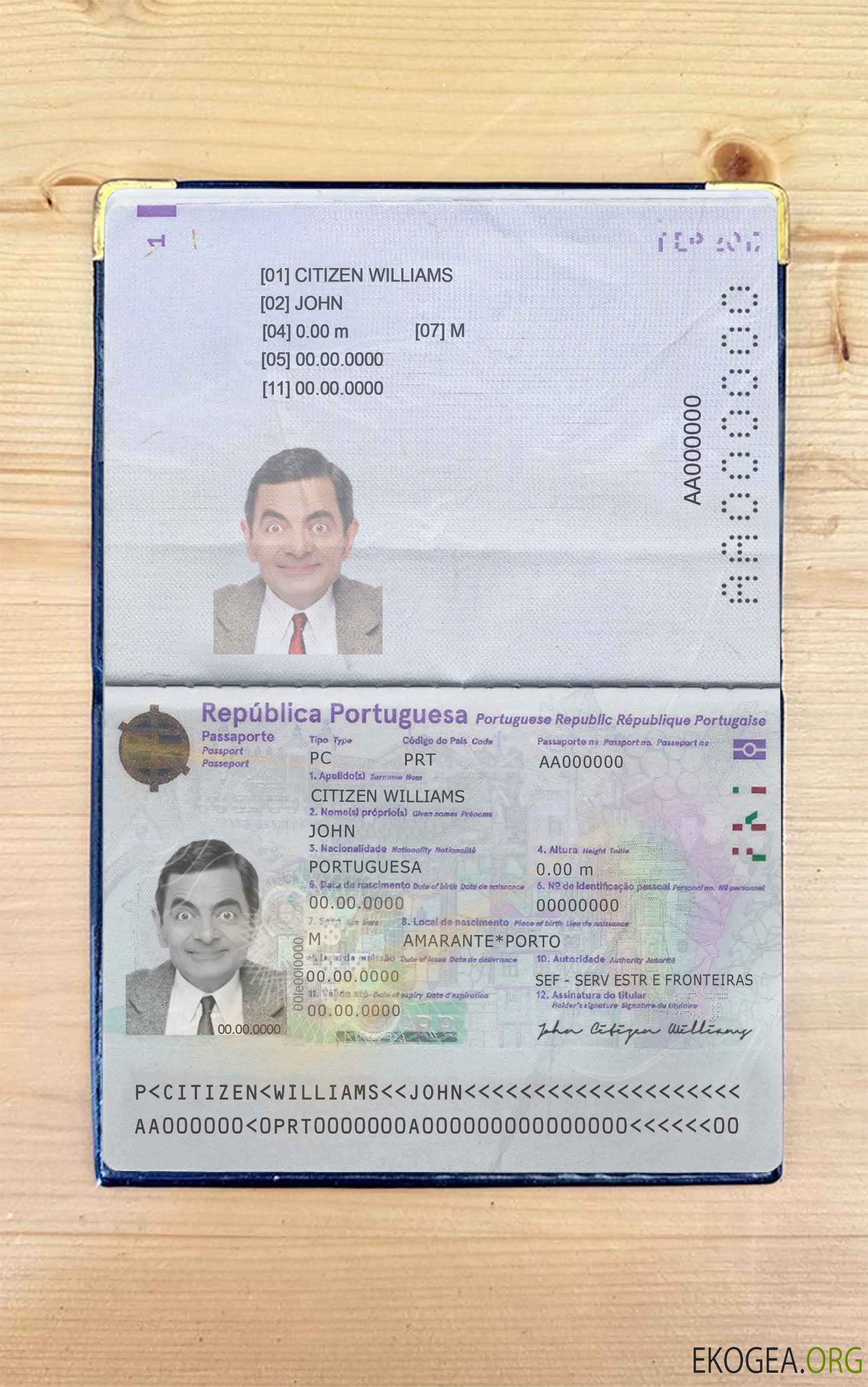 Aperçu photo du Portugal Pass (2017 présent)